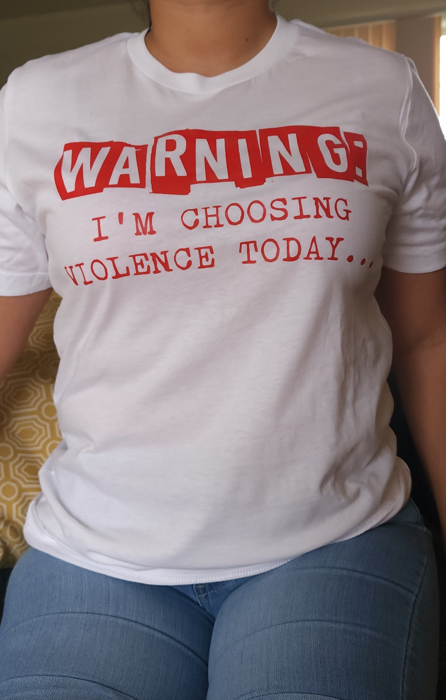 Warning Tee