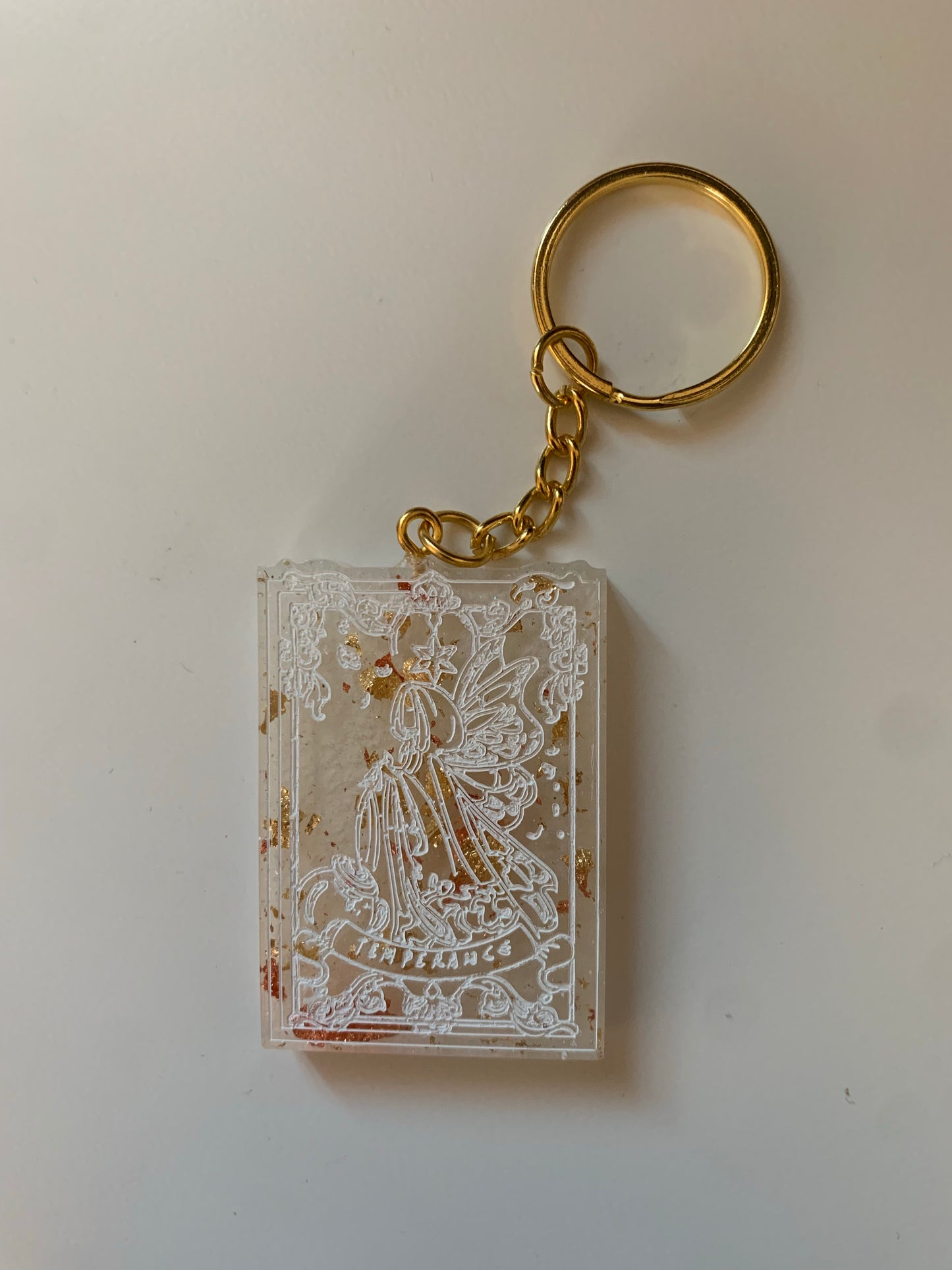 Tarot keychain