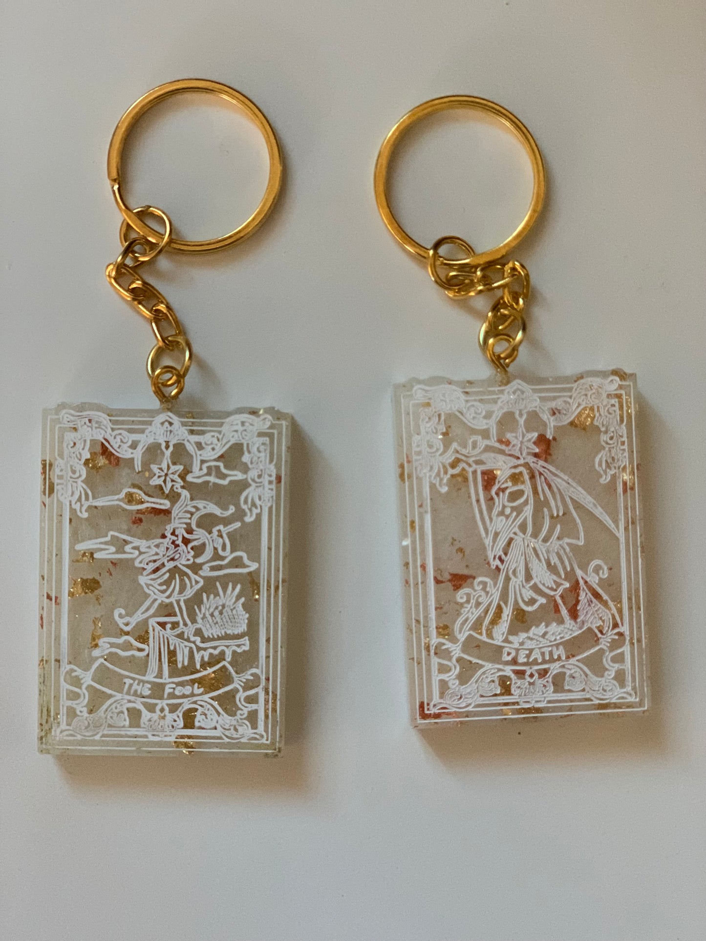 Tarot keychain