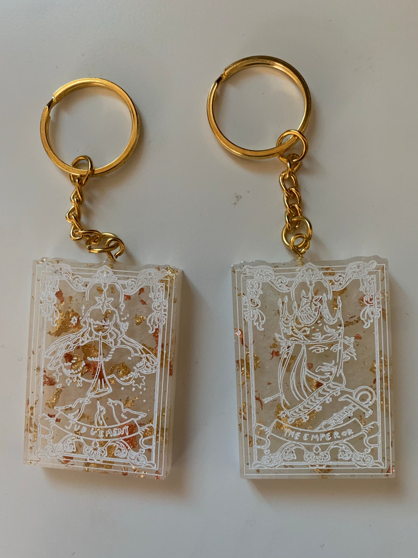 Tarot keychain