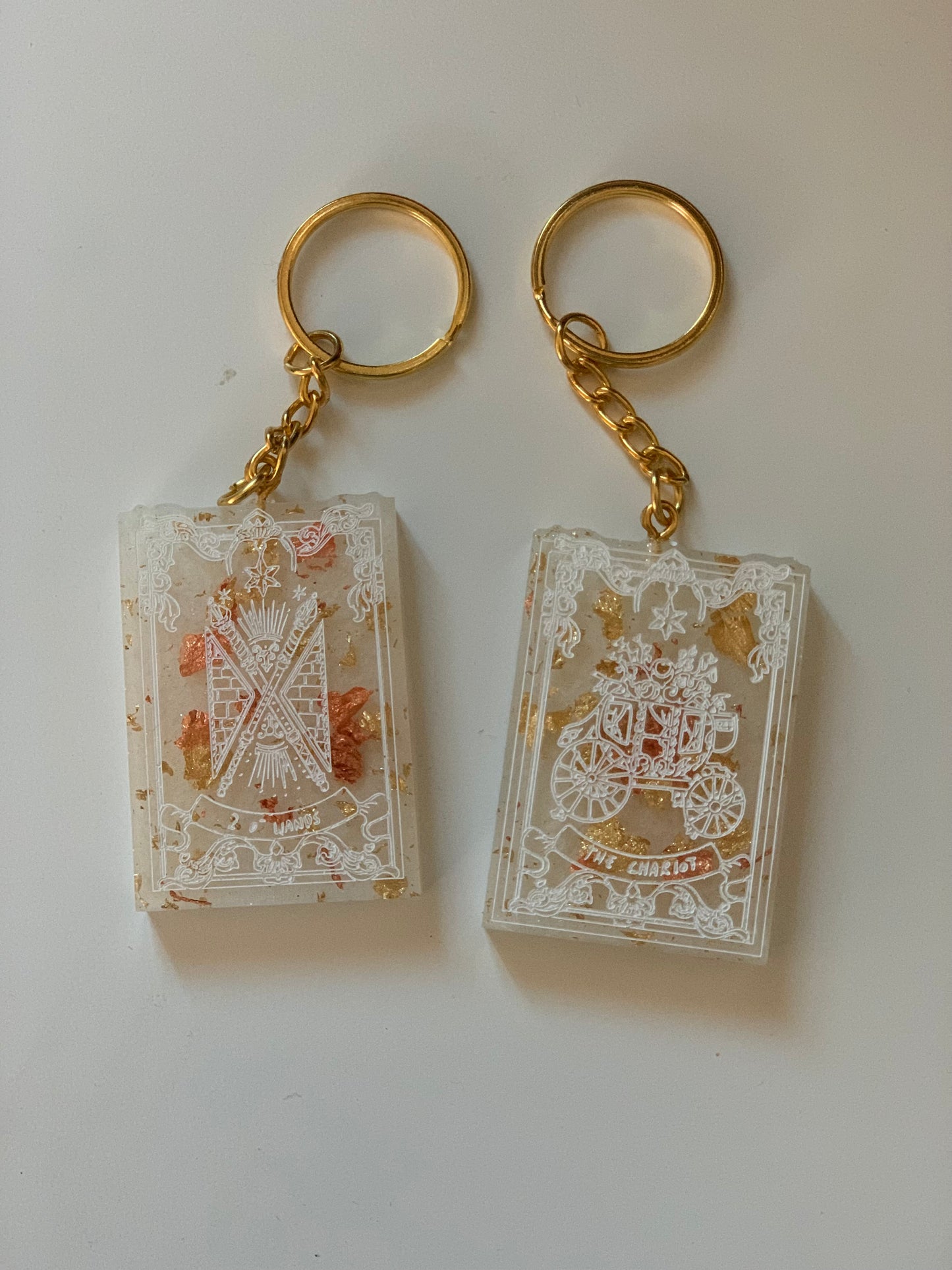 Tarot keychain