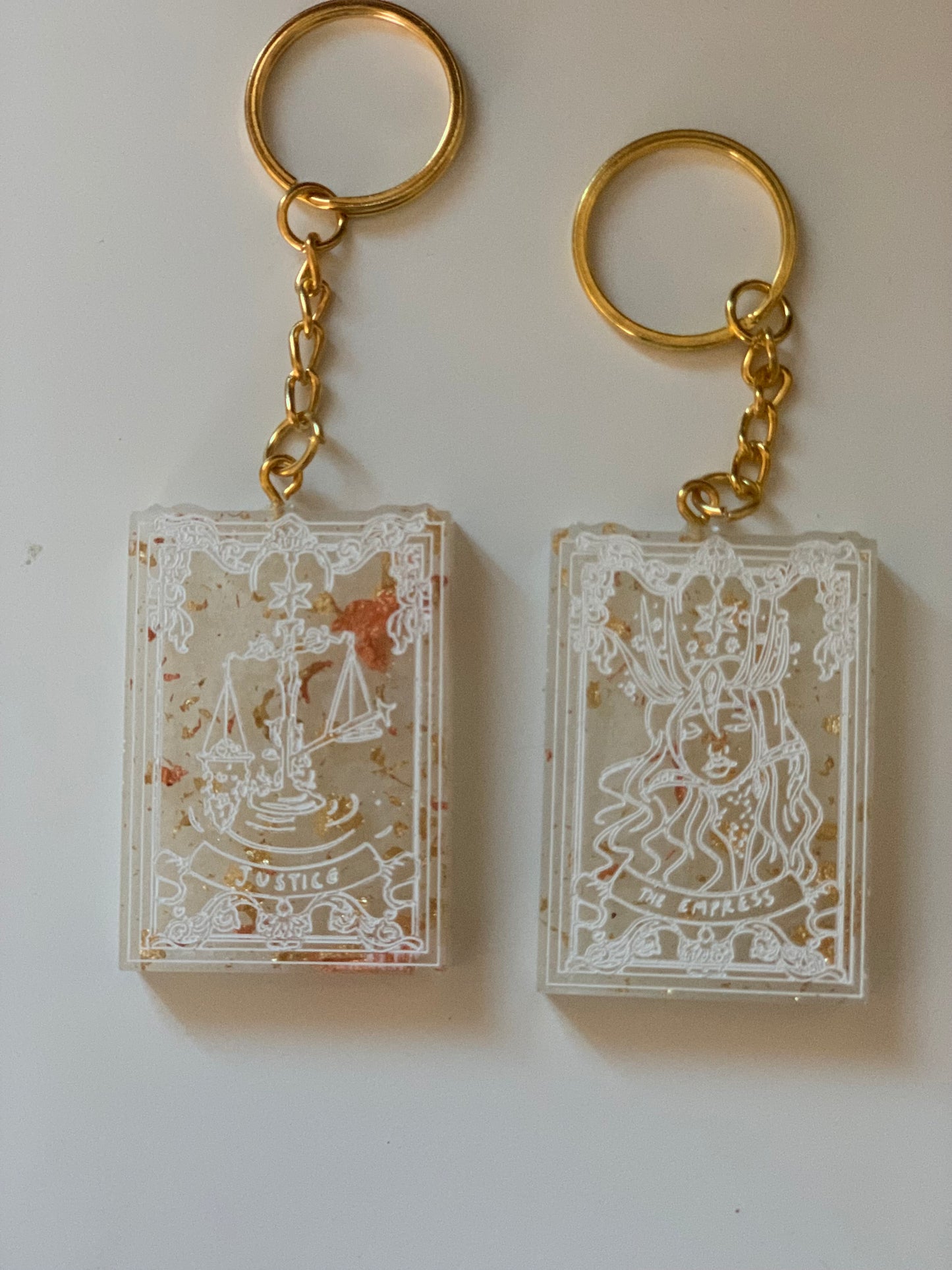 Tarot keychain