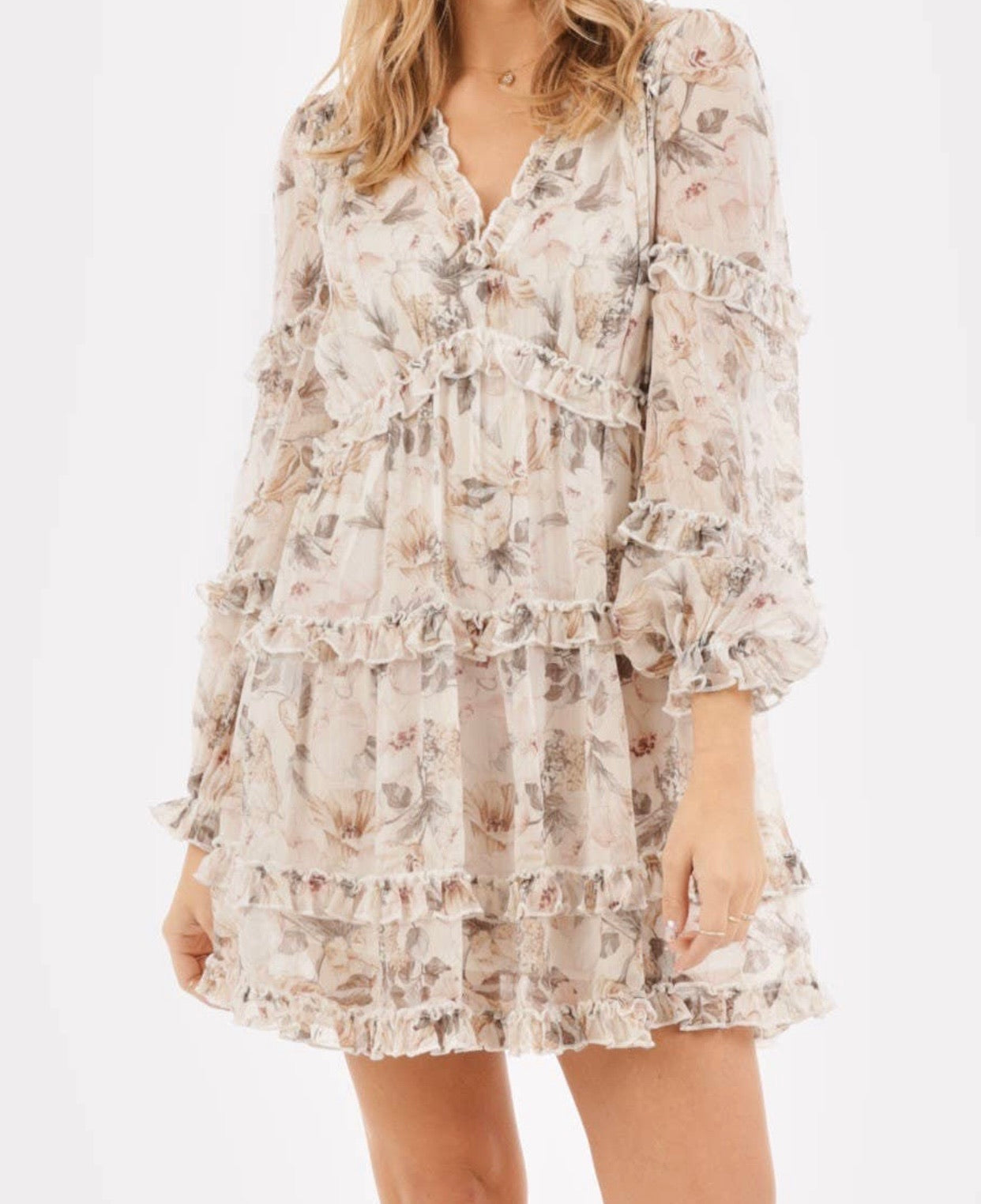 Floral Baby Doll Dress