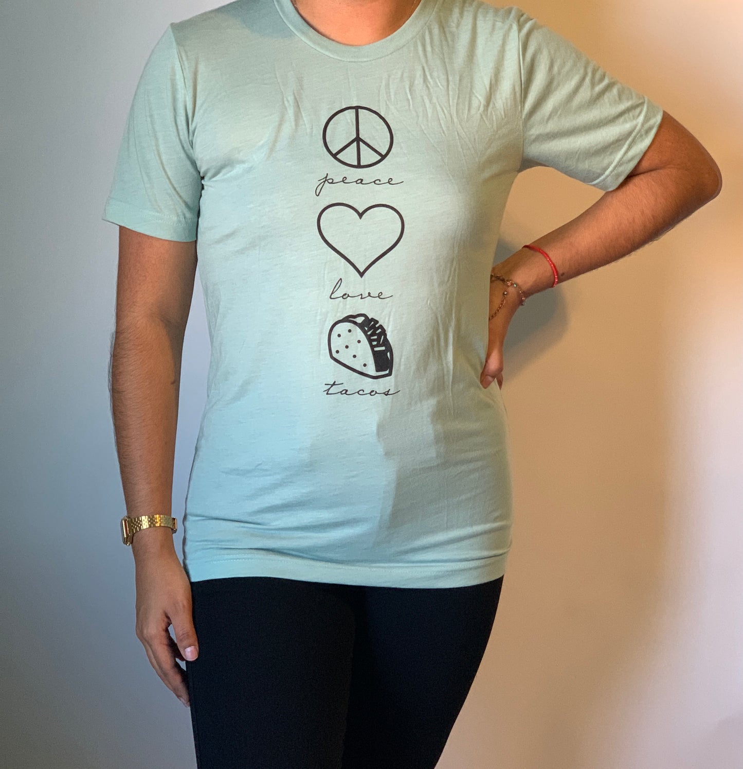 Peace Love and Tacos Graphic tee